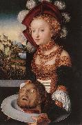 CRANACH, Lucas the Elder Salome hg Germany oil painting reproduction